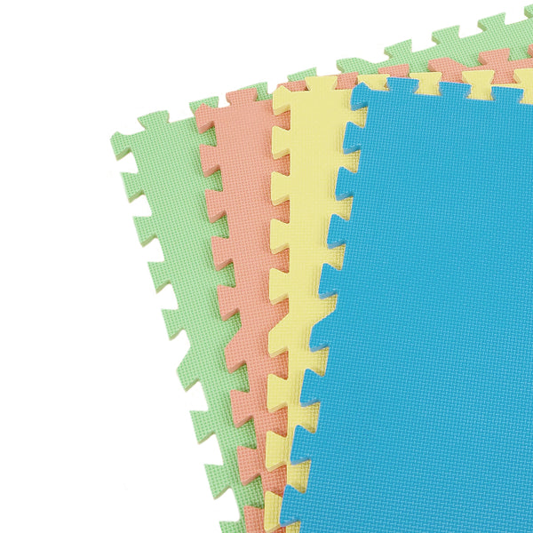 10 Piece Set - EVA Foam Interlocking Puzzle Play Mat