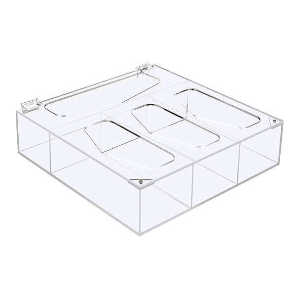 Acrylic Bag Storage Organizer for Kitchen Drawer