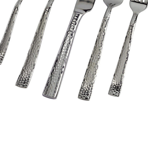 20 Piece Set - Silver Premium Stainless Steel Flatware Set