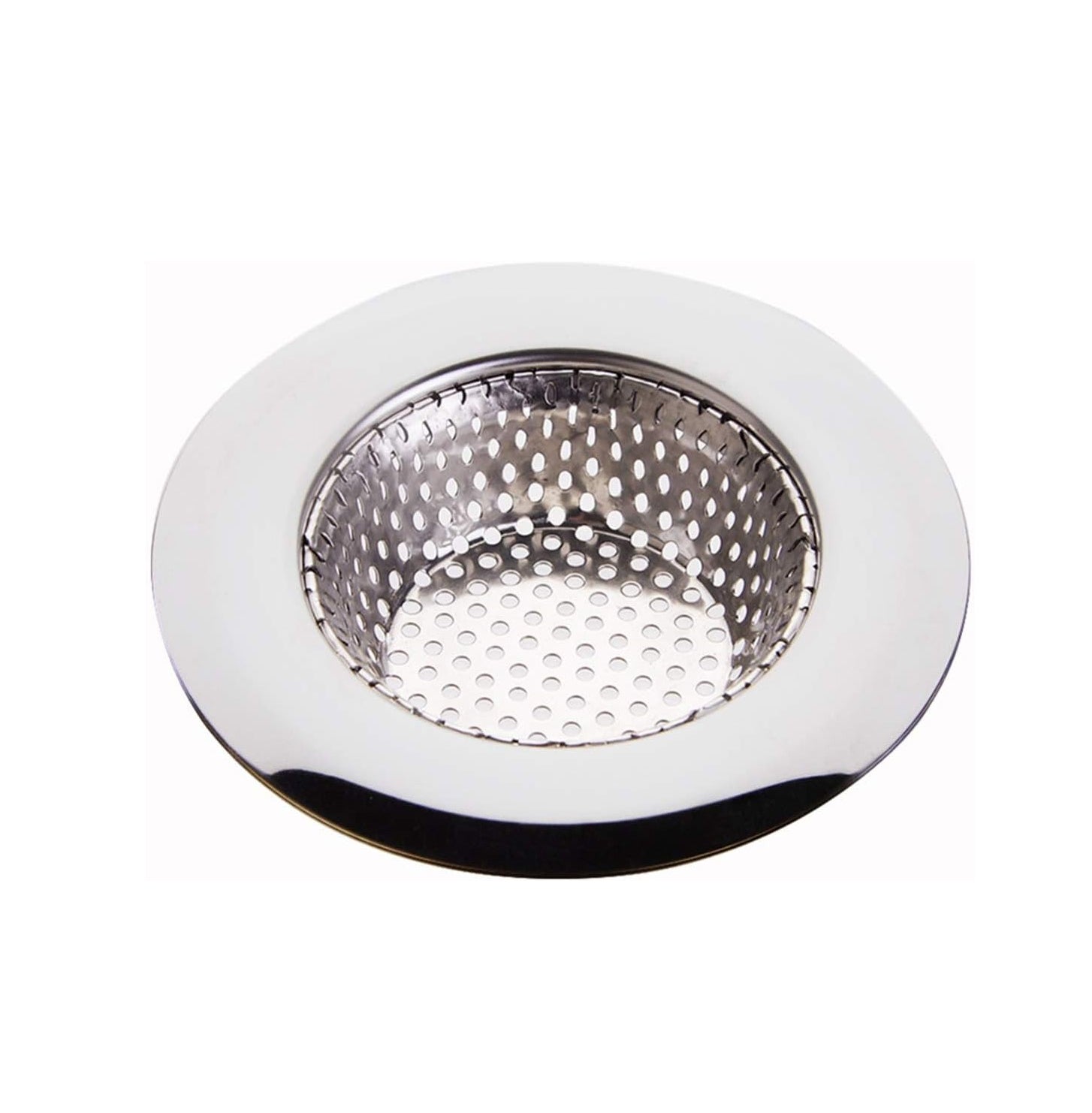 (Pack of 4) Stainless Steel Kitchen Bathroom Sink Bath Tub Drain Strainer - 2.83"