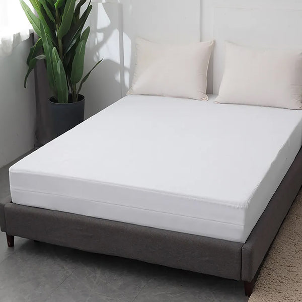 12" Deep - Full Size Waterproof PVC Mattress Cover Protector With Zipper