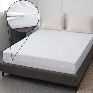 12" Deep - Full Size Waterproof PVC Mattress Cover Protector With Zipper