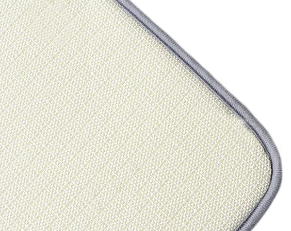 3 Piece Grey Ultra Soft Thick Memory Foam Non-Slip Absorbent Bathroom Bath Mat Set