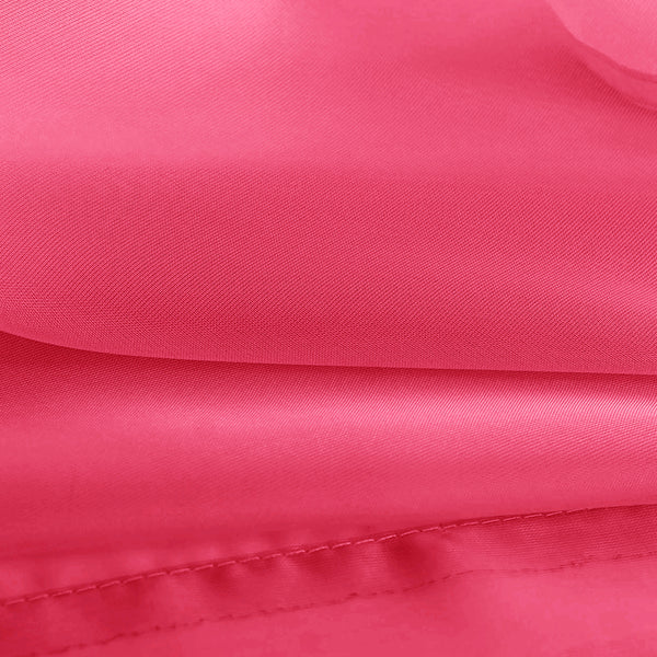 1 Piece Hot Pink Sheer Rod Pocket Window Curtain Panel - 90" Inches Long