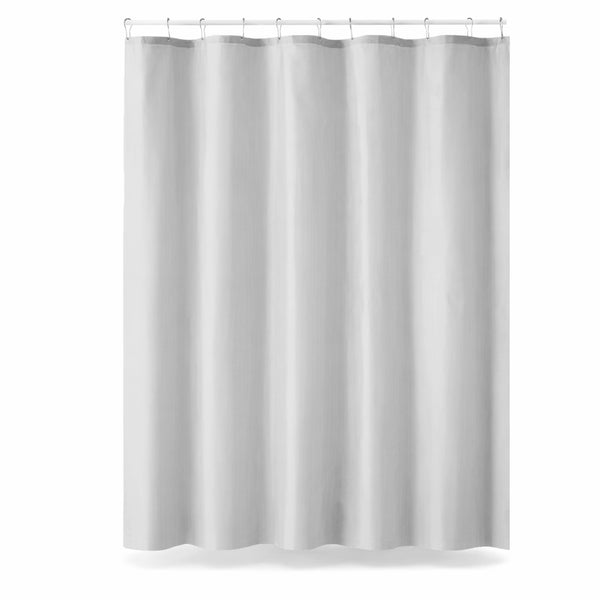 70" x 72" - Light Grey Vinyl Shower Curtain Liner Waterproof