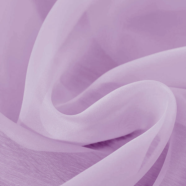 37" x 216" - Lilac Window Scarf Valance Topper Draping Extra Long