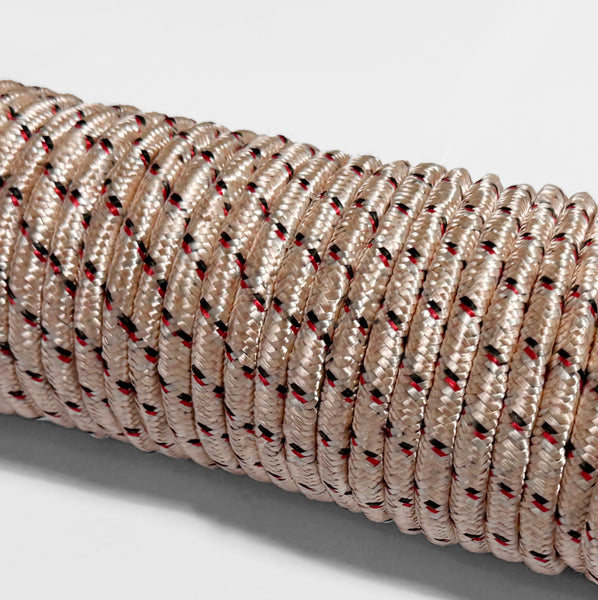 Light Pink Braided Utility Rope for Camping, Outdoor & Household Use - 98.5 Feet