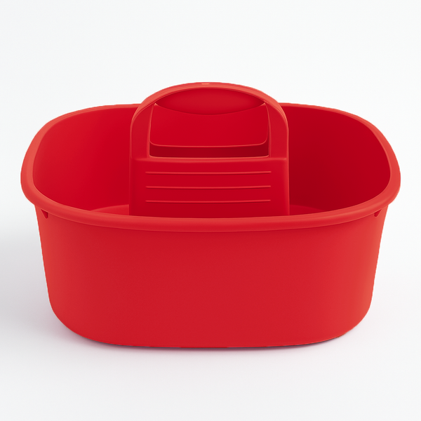 Red Large Multipurpose Organizer Caddy- 14"x10"x6"