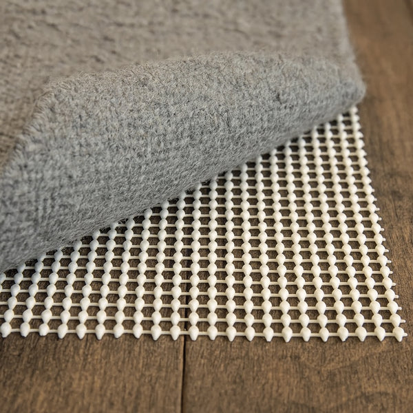 Beige Non Slip Strong Hold Firm Grip Rug Pad (0.125")