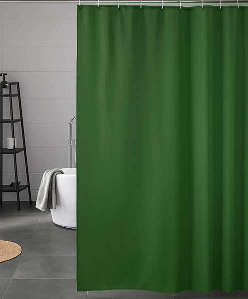 70" x 72" - Sage Green PEVA Shower Curtain Liner Waterproof