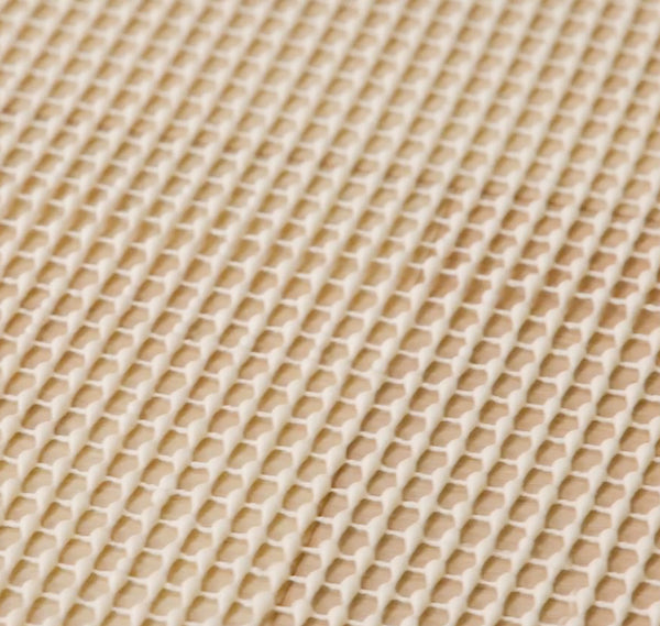 Beige Kitchen Shelf Office Cabinet Drawer Liner Non Adhesive