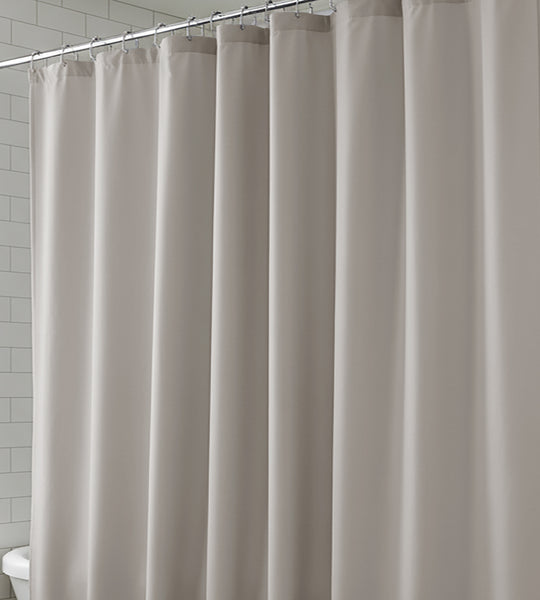 70" x 72" - Taupe PEVA Shower Curtain Liner Waterproof