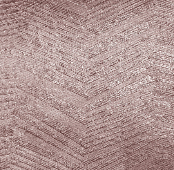 108" Long - 2 Piece Taupe Solid Silky Geometric Embossed Blackout Grommet Window Curtain Panel Set