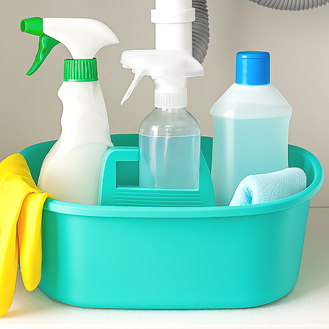 Teal Large Multipurpose Organizer Caddy- 14"x10"x6"