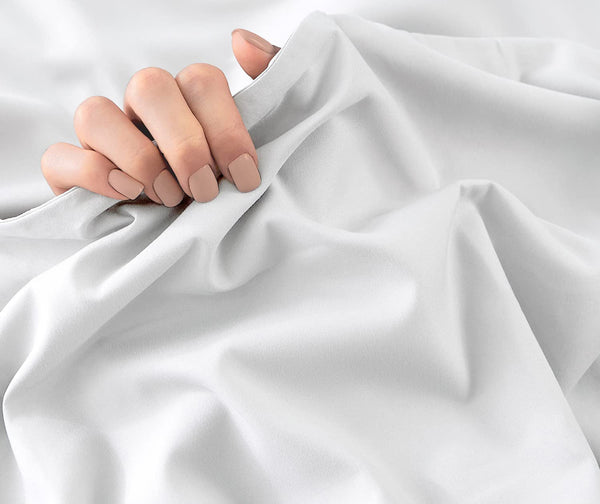 White Luxury Extra Soft Deep Pocket Fresh Breathable Sheet Set