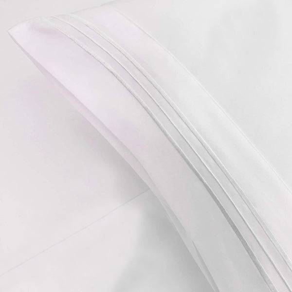 White Luxury Extra Soft Deep Pocket Fresh Breathable Sheet Set