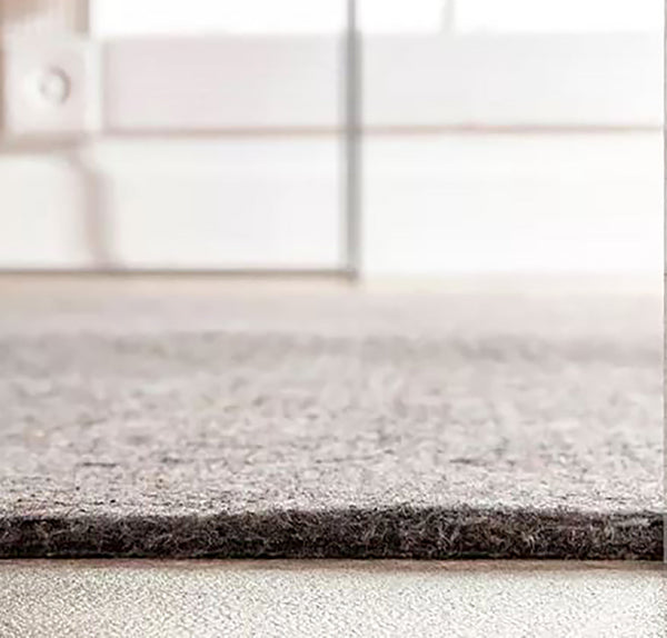 CUSTOMIZABLE OVERSIZED 1/3" Thick Premium Non-slip Reduce Noise Carpet Mat Rug Pad for Hardwood Floor