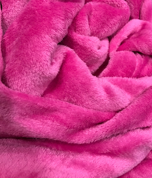 Pink 100% Polyester Solid Color Flannel Luxury Soft Micro-Fleece Ultra Plush Solid Throw Blanket Bedding