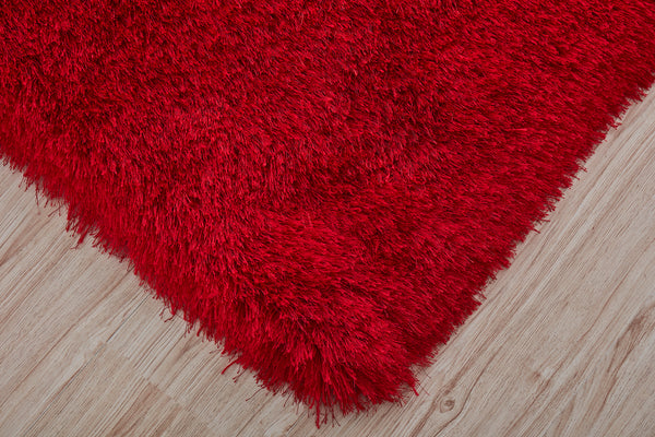 8' x 10' Red Thick Dense Pile Super Soft Living Room Bedroom Shaggy Shag Area Rug